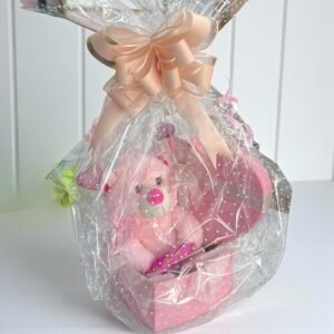 Oso de Peluche en Caja Corazon Rosa – Regalo Dulce y Romantico